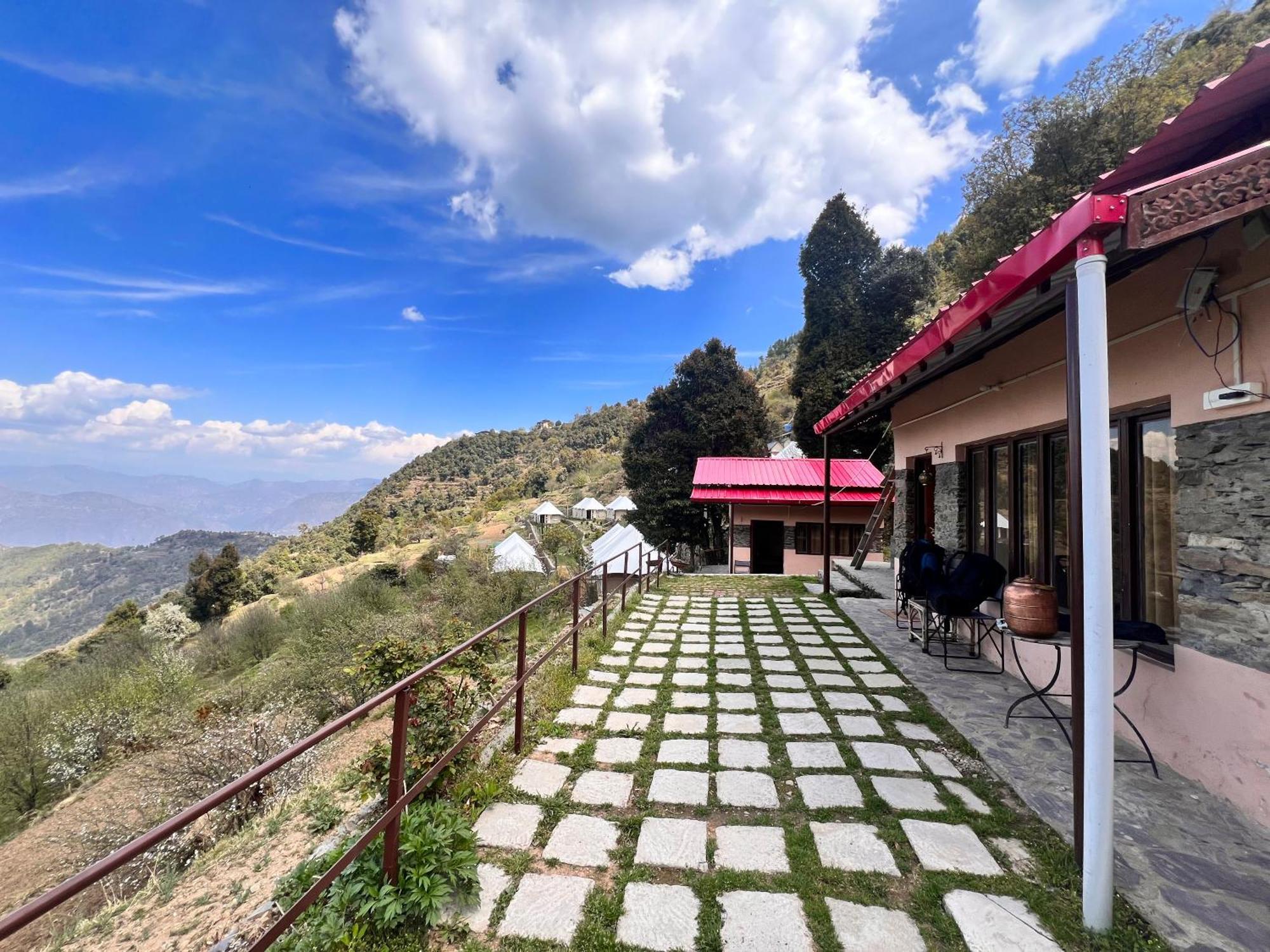 The Goat Village- Kanatal By Bakri Chhap エクステリア 写真